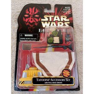 1998 NIB New Star Wars Episode I Tatooine Accessory Set Hasbro